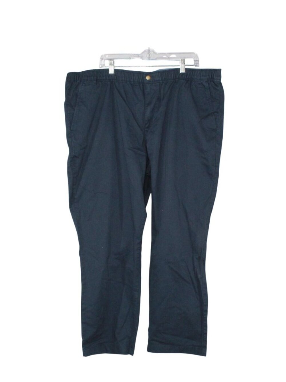 LL Bean Men's Lakewashed Stretch Khakis Everyday Casual Workwear Navy XXL 30"